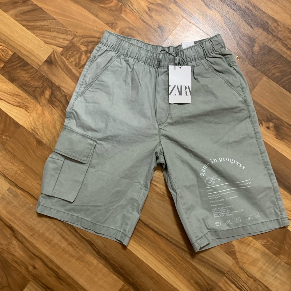 Zara Boys Cargo Shorts